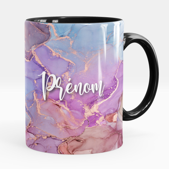 Tazza / Mug personalizzata - Effetto marmorizzato