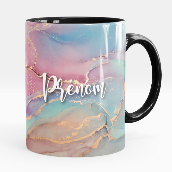 Tazza / Mug personalizzata - Effetto marmorizzato