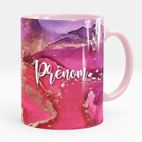 Tazza / Mug personalizzata - Effetto marmorizzato