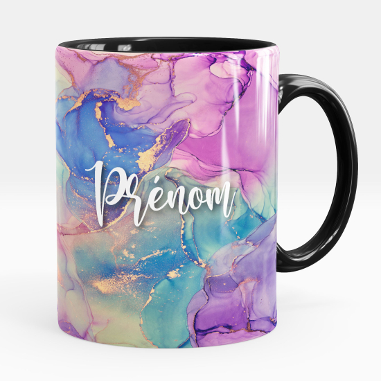 Tazza / Mug personalizzata - Effetto marmorizzato