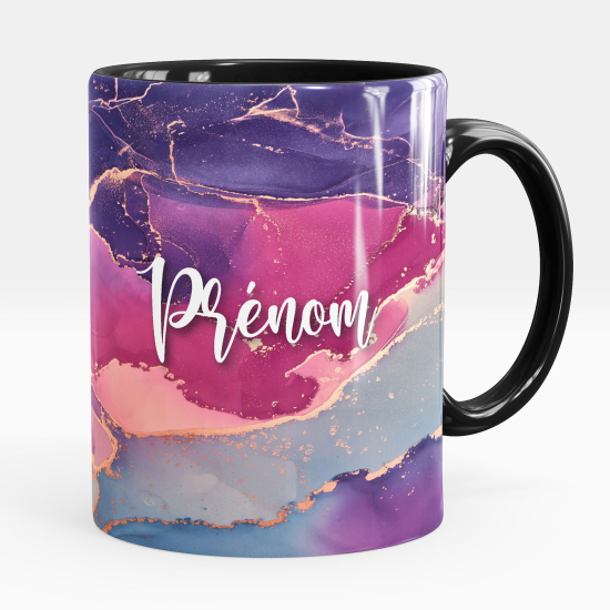 Tazza / Mug personalizzata - Effetto marmorizzato