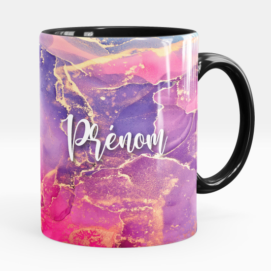 Tazza / Mug personalizzata - Effetto marmorizzato