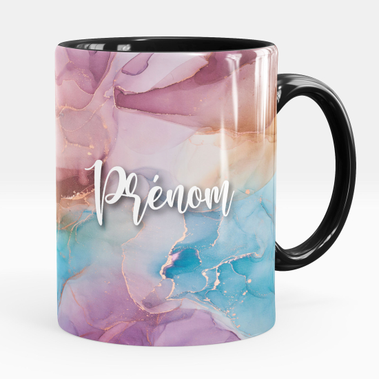 Tazza / Mug personalizzata - Effetto marmorizzato
