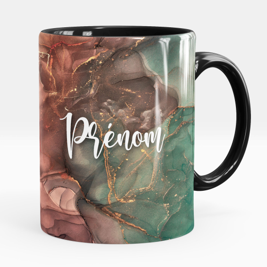Tazza / Mug personalizzata - Effetto marmorizzato