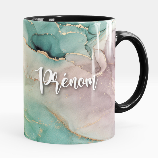 Tazza / Mug personalizzata - Effetto marmorizzato