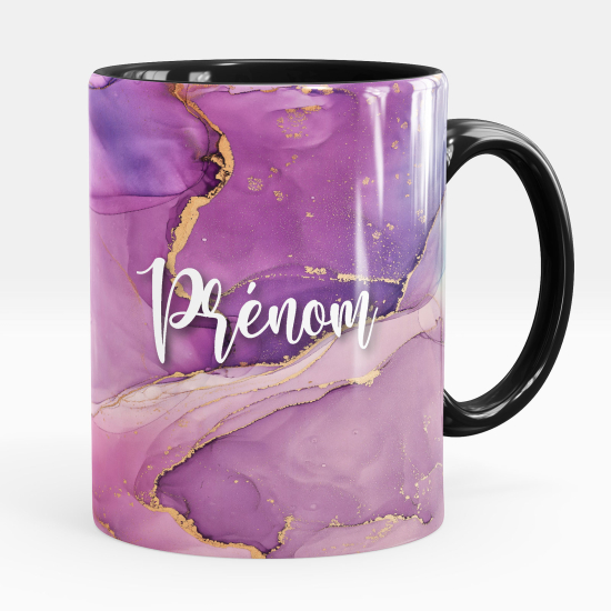 Tazza / Mug personalizzata - Effetto marmorizzato