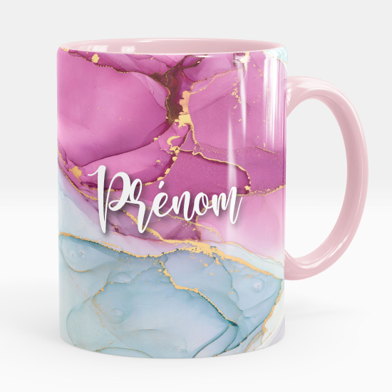 Tazza / Mug personalizzata - Effetto marmorizzato