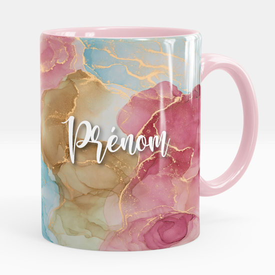 Tazza / Mug personalizzata - Effetto marmorizzato