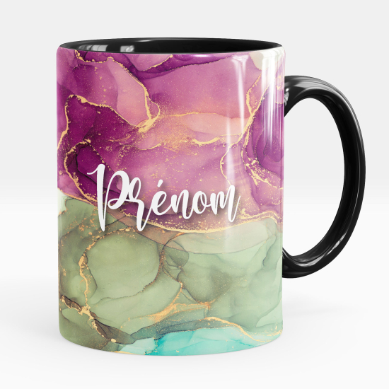 Tazza / Mug personalizzata - Effetto marmorizzato