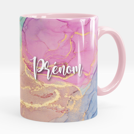 Tazza / Mug personalizzata - Effetto marmorizzato