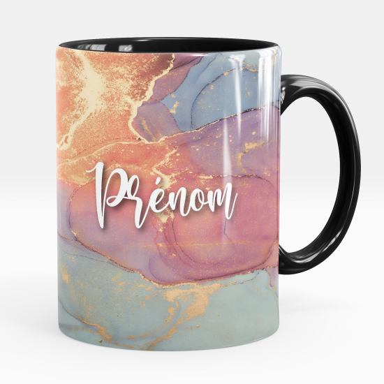 Tazza / Mug personalizzata - Effetto marmorizzato