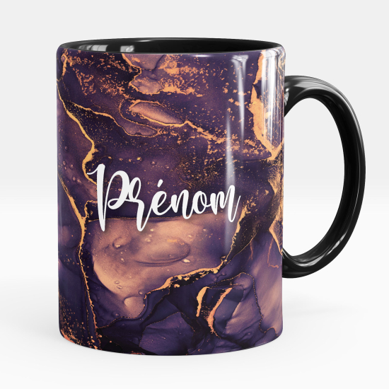 Tazza / Mug personalizzata - Effetto marmorizzato
