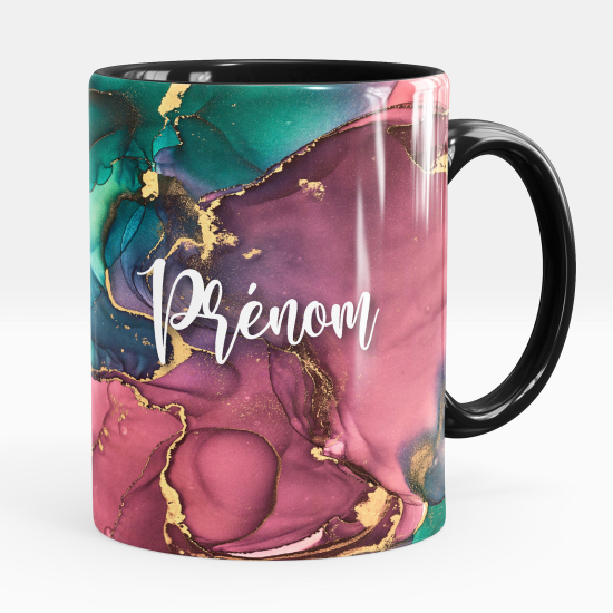Tazza / Mug personalizzata - Effetto marmorizzato