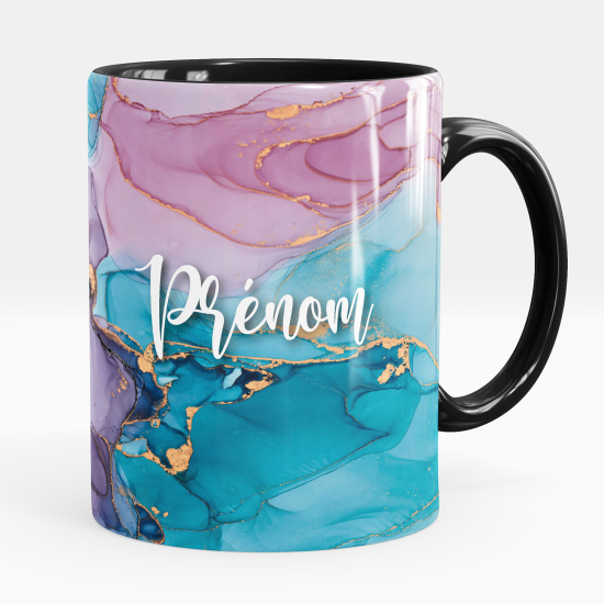 Tazza / Mug personalizzata - Effetto marmorizzato