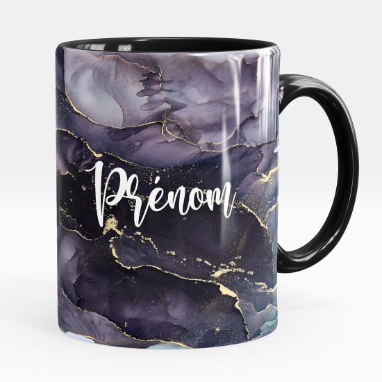 Tazza / Mug personalizzata - Effetto marmorizzato