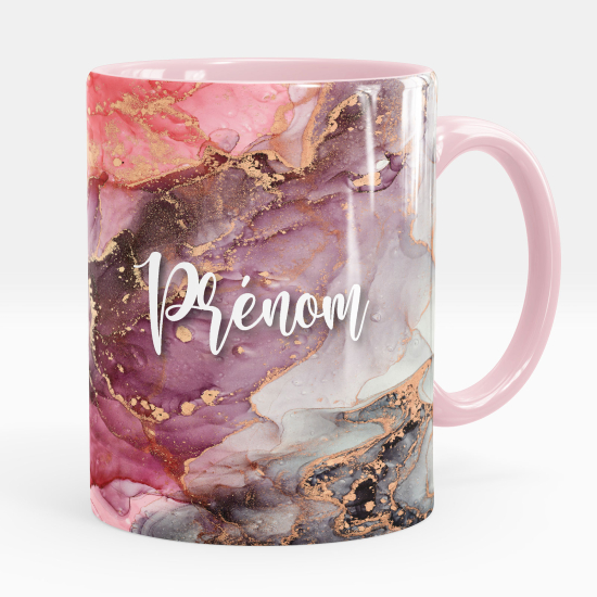 Tazza / Mug personalizzata - Effetto marmorizzato