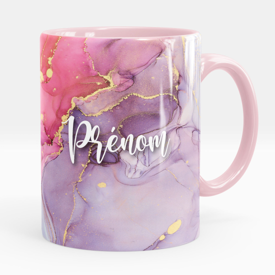 Tazza / Mug personalizzata - Effetto marmorizzato