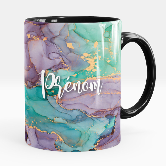 Tazza / Mug personalizzata - Effetto marmorizzato