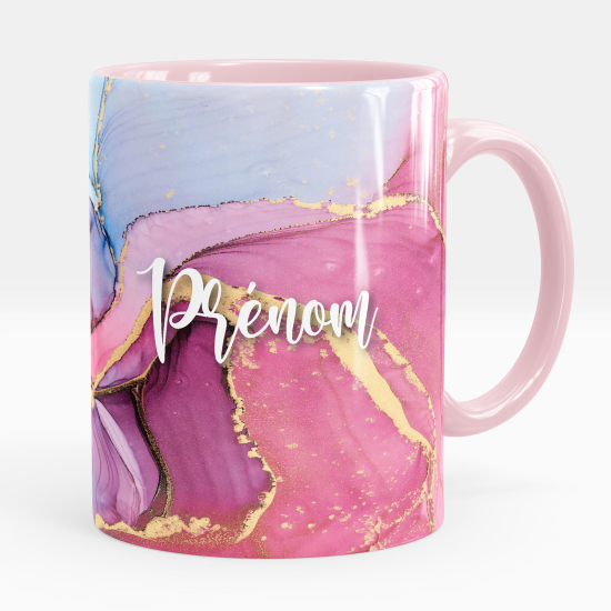 Tazza / Mug personalizzata - Effetto marmorizzato