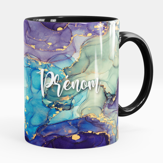 Tazza / Mug personalizzata - Effetto marmorizzato