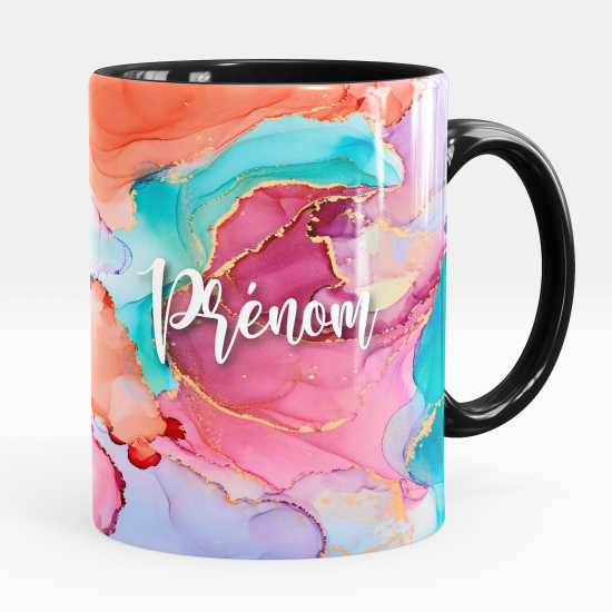 Tazza / Mug personalizzata - Effetto marmorizzato
