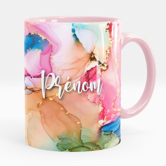 Tazza / Mug personalizzata - Effetto marmorizzato