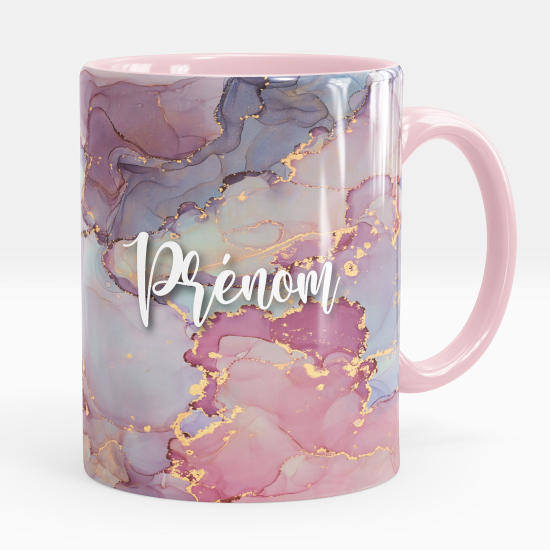 Tazza / Mug personalizzata - Effetto marmorizzato