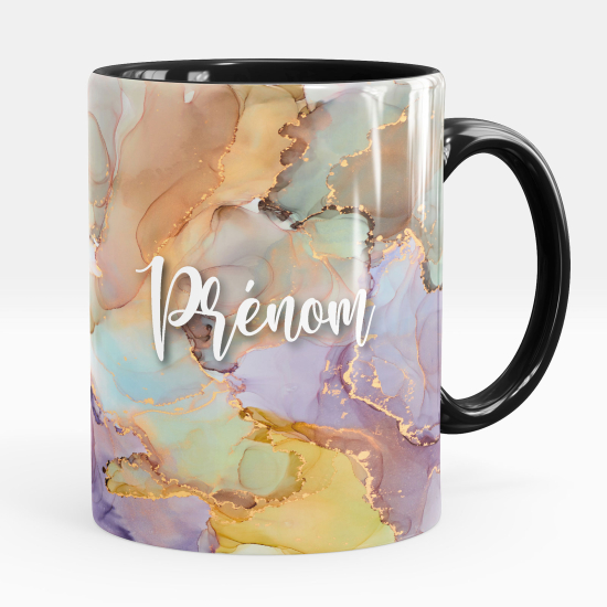 Tazza / Mug personalizzata - Effetto marmorizzato