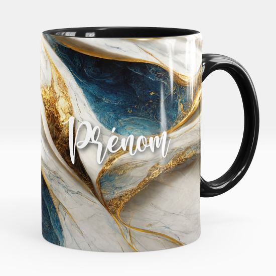 Tazza / Mug personalizzata - Effetto marmorizzato
