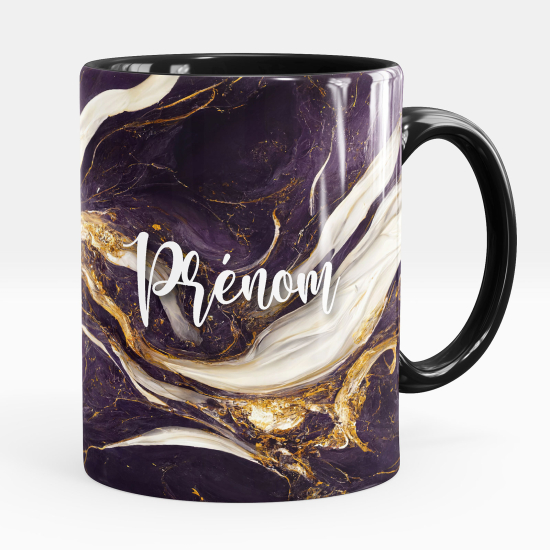 Tazza / Mug personalizzata - Effetto marmorizzato