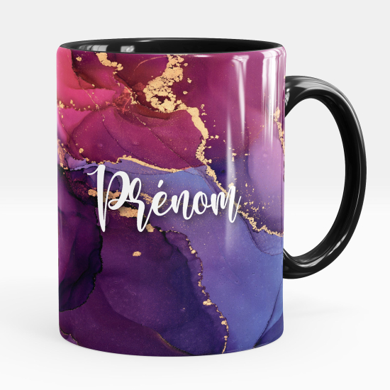 Tazza / Mug personalizzata - Effetto marmorizzato