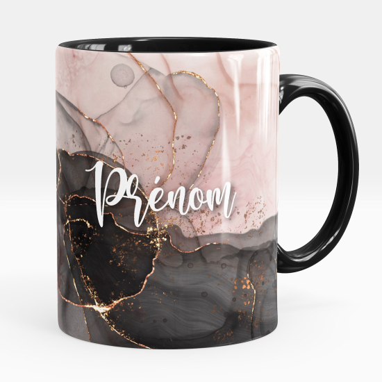 Tazza / Mug personalizzata - Effetto marmorizzato