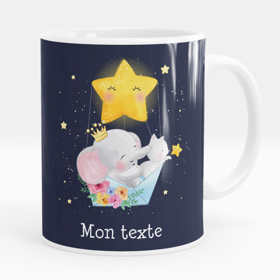 Tazza / Mug personalizzata - Elefante stella