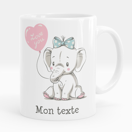 Tazza / Mug personalizzata - Elefante ti amo
