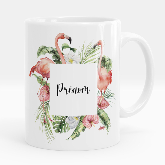 Tazza / Mug personalizzata - Fenicotteri rosa