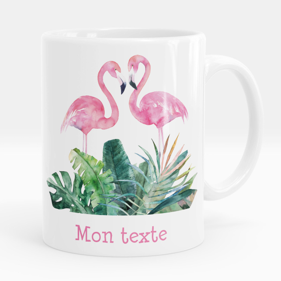 Tazza / Mug personalizzata - Fenicotteri rosa