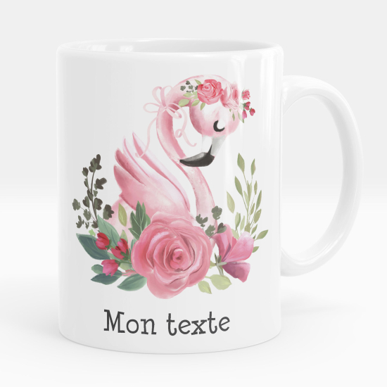 Tazza / Mug personalizzata - Fenicottero rosa