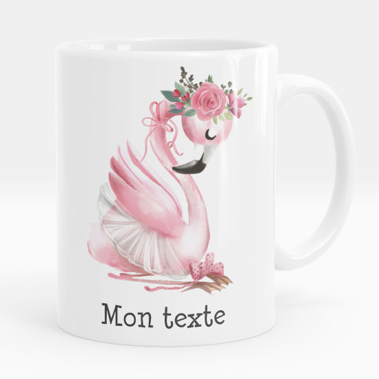 Tazza / Mug personalizzata - Fenicottero rosa