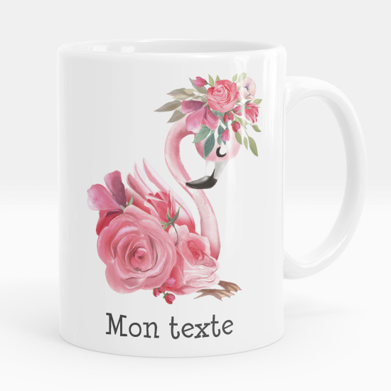 Tazza / Mug personalizzata - Fenicottero rosa