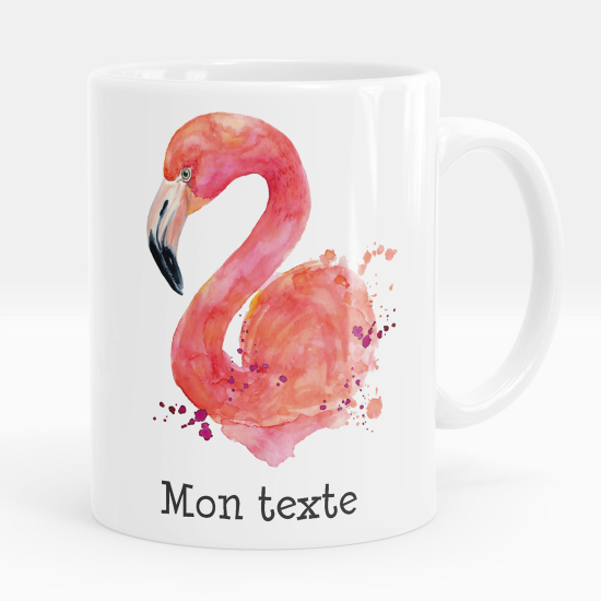 Tazza / Mug personalizzata - Fenicottero rosa