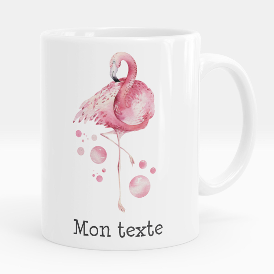 Tazza / Mug personalizzata - Fenicottero rosa