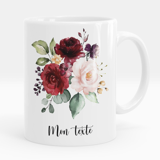Tazza / Mug personalizzata - Fiori