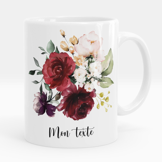 Tazza / Mug personalizzata - Fiori