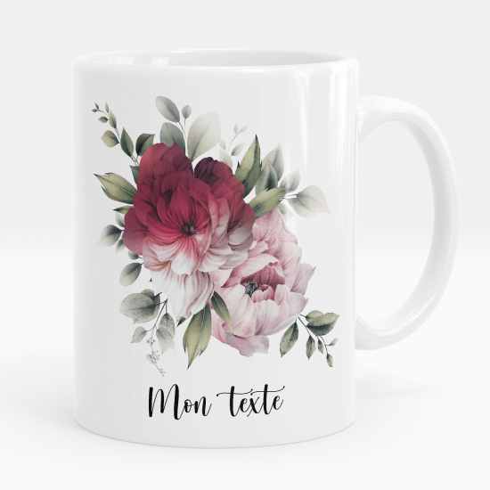 Tazza / Mug personalizzata - Fiori
