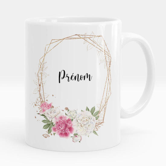 Tazza / Mug personalizzata - Fiori