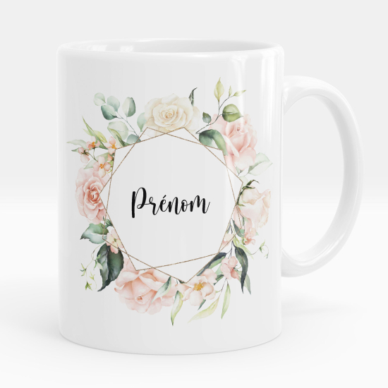 Tazza / Mug personalizzata - Fiori