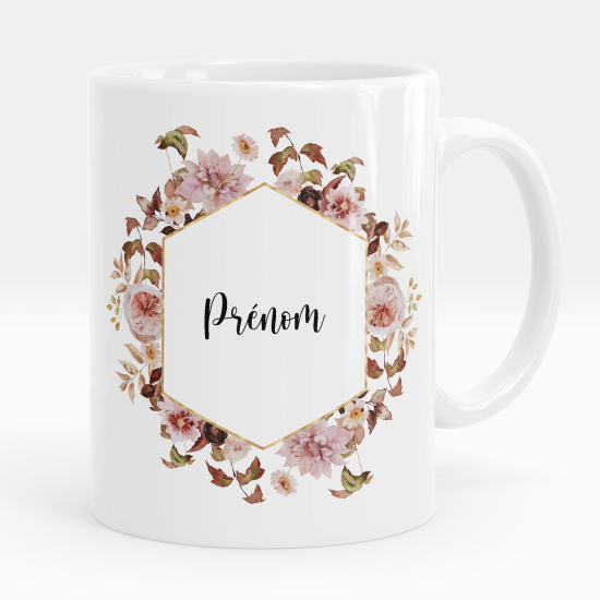 Tazza / Mug personalizzata - Fiori