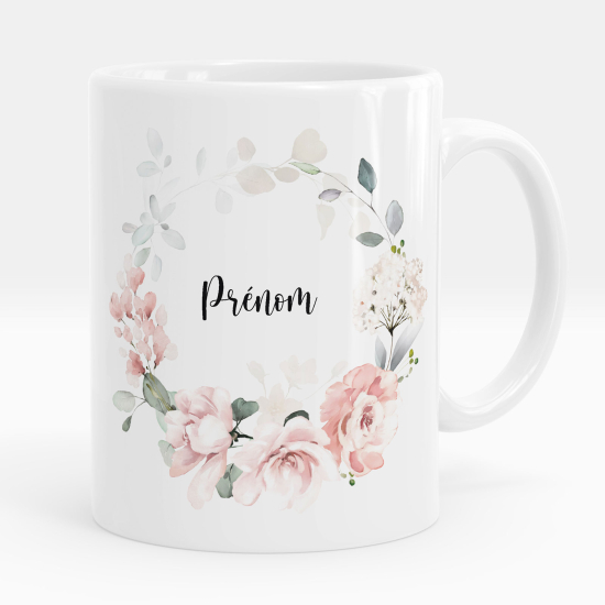 Tazza / Mug personalizzata - Fiori