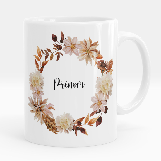 Tazza / Mug personalizzata - Fiori