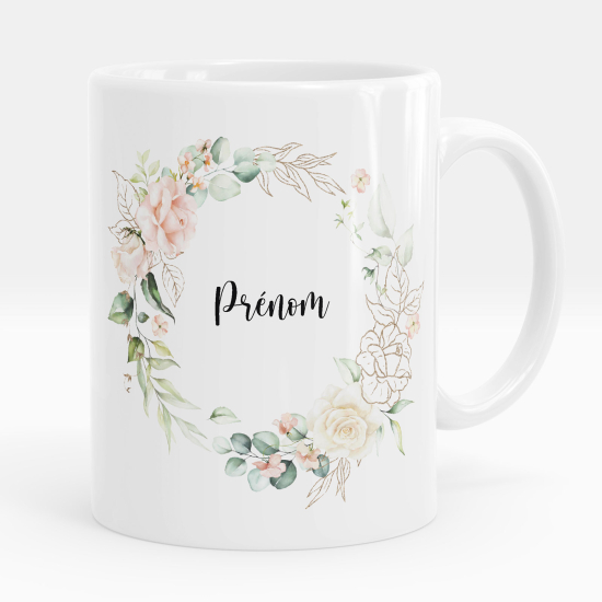 Tazza / Mug personalizzata - Fiori